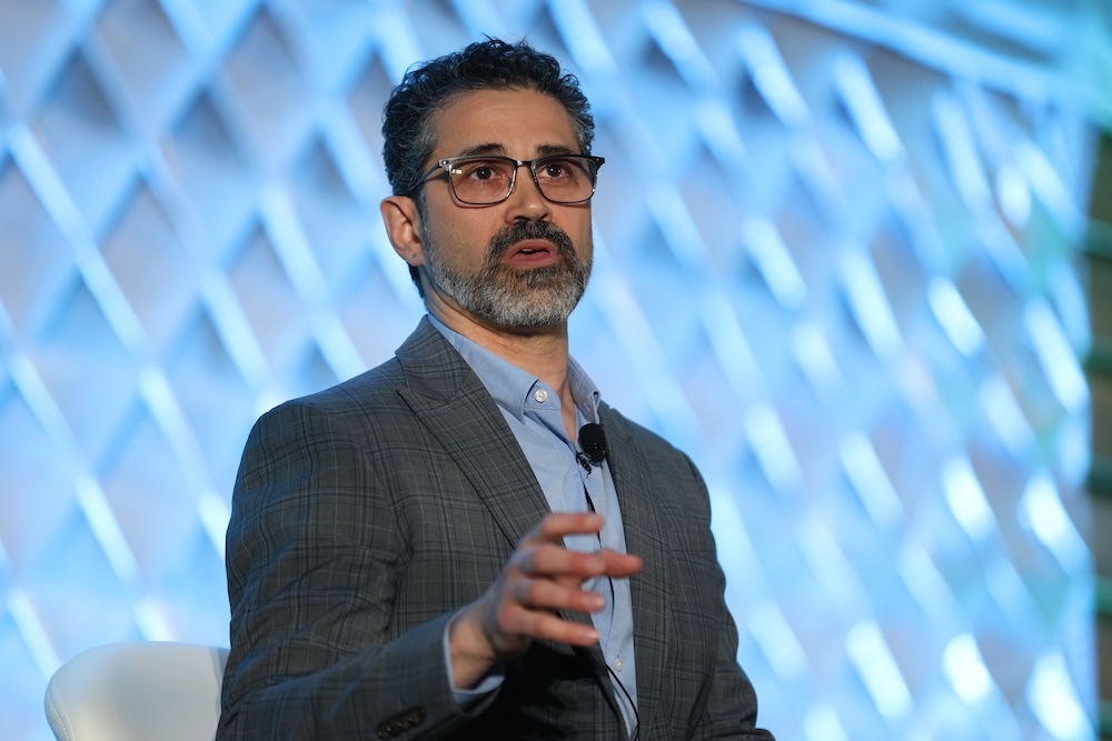 Steve Winkelman speaking in 2024